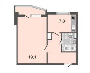 1-комнатная квартира площадью 37.7 кв.м, Авиаторов ул, д. 5, корп. 2 | цена 4 886 000 руб. | www.metrprice.ru