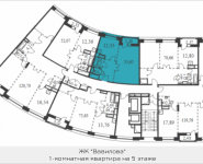 1-комнатная квартира площадью 53.65 кв.м, Вавилова, 69 | цена 12 791 866 руб. | www.metrprice.ru