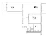 3-комнатная квартира площадью 62.1 кв.м, Инессы Арманд ул., 4К1 | цена 8 500 000 руб. | www.metrprice.ru