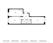 2-комнатная квартира площадью 66.8 кв.м, Варшавское шоссе, 141к2 | цена 10 708 040 руб. | www.metrprice.ru