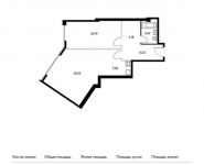 2-комнатная квартира площадью 73.4 кв.м, Мосфильмовская ул, 74Б | цена 13 212 000 руб. | www.metrprice.ru
