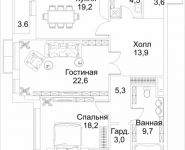 2-комнатная квартира площадью 103 кв.м, Малая Пироговская, 8 | цена 74 706 480 руб. | www.metrprice.ru