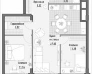 2-комнатная квартира площадью 69.54 кв.м, 1-я Ямская, 2 | цена 17 290 000 руб. | www.metrprice.ru