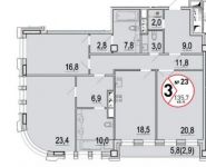 3-комнатная квартира площадью 136 кв.м, Покровский бул., 5/2 | цена 45 566 666 руб. | www.metrprice.ru