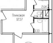 1-комнатная квартира площадью 53 кв.м, Ильюшина ул., 16/17 | цена 3 413 000 руб. | www.metrprice.ru