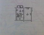 1-комнатная квартира площадью 38.9 кв.м, Беловежская улица, 37к1 | цена 6 050 000 руб. | www.metrprice.ru