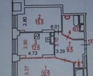 2-комнатная квартира площадью 65 кв.м, бульвар Маршала Рокоссовского, 6к1Г | цена 16 700 000 руб. | www.metrprice.ru