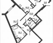 3-комнатная квартира площадью 123.8 кв.м, Серпуховской Вал, 19 | цена 29 309 650 руб. | www.metrprice.ru