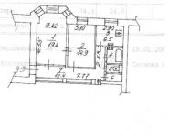 2-комнатная квартира площадью 60 кв.м, Беговая улица, 11 | цена 12 200 000 руб. | www.metrprice.ru