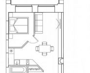 2-комнатная квартира площадью 46.2 кв.м в Лофт-проект "Kleinhouse", улица Энергетиков, 6 | цена 10 310 800 руб. | www.metrprice.ru