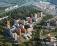 1-комнатная квартира площадью 40.1 кв.м, Саларьево д, Новая 2-я ул, 23с1 | цена 5 060 620 руб. | www.metrprice.ru