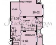 2-комнатная квартира площадью 98 кв.м, Ломоносовский просп., 25К5 | цена 50 000 000 руб. | www.metrprice.ru