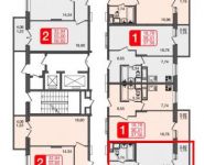 2-комнатная квартира площадью 69.2 кв.м, Богородский мкр, 14 | цена 3 873 520 руб. | www.metrprice.ru