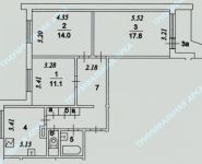 3-комнатная квартира площадью 75.3 кв.м, Новомарьинская ул., 28 | цена 10 180 000 руб. | www.metrprice.ru