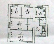 4-комнатная квартира площадью 78 кв.м, Варшавское ш., 68К2 | цена 12 500 000 руб. | www.metrprice.ru