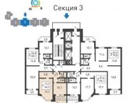 1-комнатная квартира площадью 44.2 кв.м, Преображенская ул. | цена 3 991 260 руб. | www.metrprice.ru
