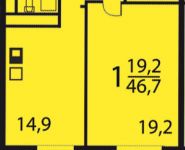 2-комнатная квартира площадью 65.6 кв.м, Лобачевского ул., 118С4 | цена 13 841 600 руб. | www.metrprice.ru