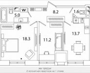 2-комнатная квартира площадью 57 кв.м, Рязанский просп. | цена 8 112 022 руб. | www.metrprice.ru