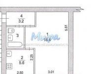 1-комнатная квартира площадью 30 кв.м, Космонавтов ул., 5 | цена 2 500 000 руб. | www.metrprice.ru