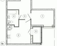 1-комнатная квартира площадью 42.7 кв.м, Космонавтов б-р, 7 | цена 4 906 359 руб. | www.metrprice.ru