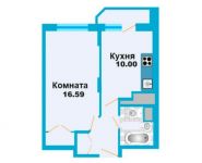 1-комнатная квартира площадью 35.4 кв.м, Рябиновая ул. | цена 2 450 000 руб. | www.metrprice.ru