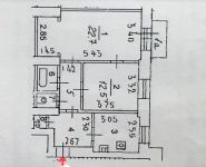 2-комнатная квартира площадью 58.1 кв.м, Кутузовский просп., 26 | цена 15 700 000 руб. | www.metrprice.ru