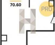 2-комнатная квартира площадью 70.6 кв.м, Чистяковой ул. | цена 6 586 980 руб. | www.metrprice.ru