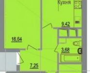 2-комнатная квартира площадью 49 кв.м в ЖК "Аристово", проезд Черского, 17 | цена 3 750 000 руб. | www.metrprice.ru