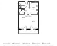 2-комнатная квартира площадью 58 кв.м, Кольцевая ул., 8 | цена 3 834 461 руб. | www.metrprice.ru