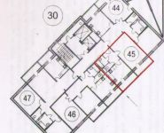 1-комнатная квартира площадью 47 кв.м, улица Чугунова, 43 | цена 3 400 000 руб. | www.metrprice.ru