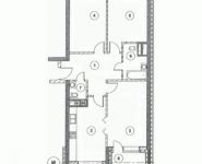 3-комнатная квартира площадью 86.2 кв.м, Талдомская улица, 17к1 | цена 15 048 855 руб. | www.metrprice.ru