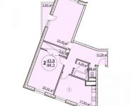 2-комнатная квартира площадью 0 кв.м, Амет-хан Султана ул., 15К1 | цена 5 322 000 руб. | www.metrprice.ru
