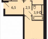 2-комнатная квартира площадью 55.7 кв.м, Северный Квартал, 1 | цена 3 787 600 руб. | www.metrprice.ru