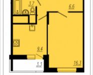 1-комнатная квартира площадью 38.1 кв.м, проспект Астрахова, 12а | цена 3 791 141 руб. | www.metrprice.ru