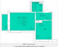 1-комнатная квартира площадью 39.5 кв.м, Институтская 2-я, 28 | цена 3 950 000 руб. | www.metrprice.ru