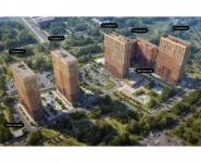 1-комнатная квартира площадью 23.2 кв.м, Варшавское шоссе, 141к3 | цена 5 800 000 руб. | www.metrprice.ru
