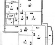 4-комнатная квартира площадью 107 кв.м, Академика Янгеля ул., 3К2 | цена 19 500 000 руб. | www.metrprice.ru
