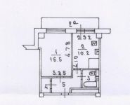 1-комнатная квартира площадью 41 кв.м, Староалексеевская улица, 5 | цена 7 700 000 руб. | www.metrprice.ru