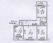 3-комнатная квартира площадью 64 кв.м, 11-й мкр, К1106 | цена 7 590 000 руб. | www.metrprice.ru