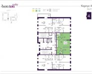 2-комнатная квартира площадью 77.7 кв.м, Хорошёвская 3-я улица, д.7 | цена 14 685 300 руб. | www.metrprice.ru