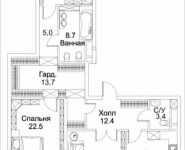 3-комнатная квартира площадью 135 кв.м, Малая Пироговская, 8 | цена 98 928 000 руб. | www.metrprice.ru