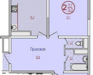 2-комнатная квартира площадью 73.2 кв.м, Северное ш | цена 4 120 000 руб. | www.metrprice.ru