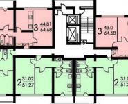 3-комнатная квартира площадью 65 кв.м, Яблочкова ул., 23К2 | цена 14 050 000 руб. | www.metrprice.ru