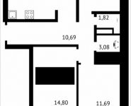 4-комнатная квартира площадью 78.2 кв.м, Клубная, 9 | цена 6 925 485 руб. | www.metrprice.ru