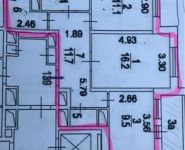 2-комнатная квартира площадью 60 кв.м, улица Барыкина, 4 | цена 13 000 000 руб. | www.metrprice.ru