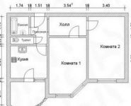 2-комнатная квартира площадью 60 кв.м, Новаторов ул., 38К4 | цена 14 600 000 руб. | www.metrprice.ru