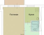 1-комнатная квартира площадью 35 кв.м, Юрловский пр., 17 | цена 5 800 000 руб. | www.metrprice.ru