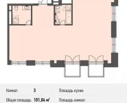 3-комнатная квартира площадью 101 кв.м, Люсиновский 3-й пер., 1 | цена 33 832 238 руб. | www.metrprice.ru