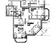 2-комнатная квартира площадью 75 кв.м, Сиреневый бул., 9 | цена 3 500 000 руб. | www.metrprice.ru