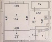 1-комнатная квартира площадью 39 кв.м, Дмитровское ш., 165Дк4 | цена 5 400 000 руб. | www.metrprice.ru